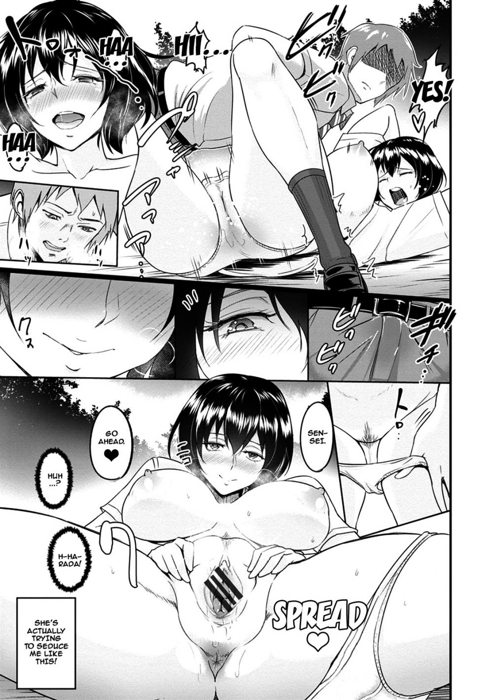 Hentai Manga Comic-Harada-san's way home-Read-9